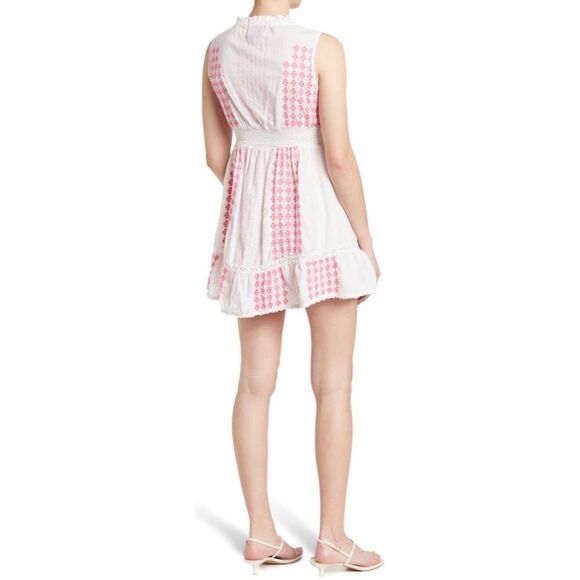 Area Stars Tina Sleveless Tie Patterned Dress NWT M - Picture 5 of 16